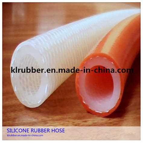 High Pressure Flexible Stainless Steel Reinforced Braided Fda Food Grade Silicone Rubber Tubing