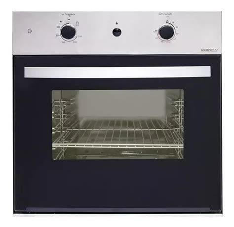 Horno de mesa a gas con grill eléctrico GLP Nardelli Embutir G57 57L