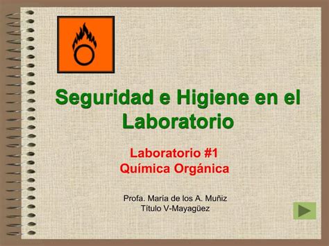 PPT Laboratorio 1 Qu Mica Org Nica PowerPoint Presentation Free