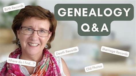 Genealogy Q A YOUR Questions Answered YouTube