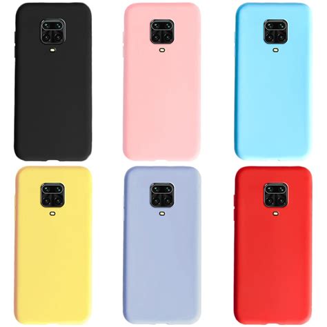 Xiaomi Redmi Note 9snote 9 Pronote 9pro Max Case Candy Color Soft Tpu