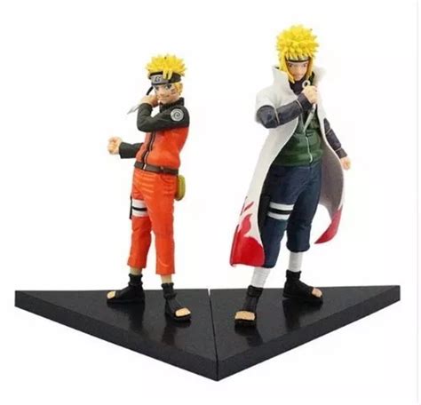 Boneco Naruto Shippuden Minato Namikaze E Uzumaki Naruto Parcelamento