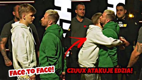 CZUUX ATAKUJE EDZIA PODCZAS FACE TO FACE YouTube