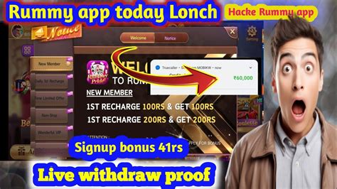 Signup Bonus Rs New Rummy App Today Mine Game Trick Rummy Pride