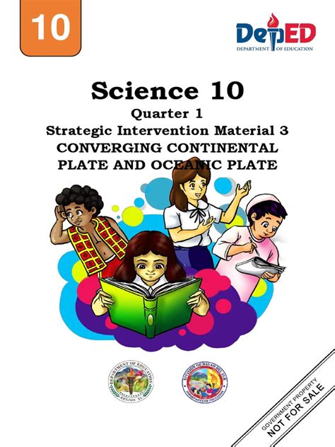 Science 10 Quarter 1 Converging Continental Plate And Oceanic Plate Pdf Plate Tectonics