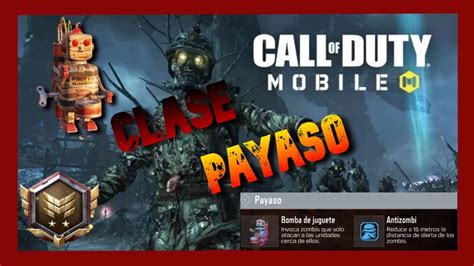 Clase Payaso Call Of Duty Mobile Battle Royale Gameplay Espa Ol