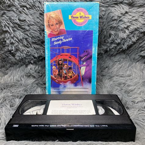 Barney And The Backyard Gang Three Wishes Starring Sandy Duncan Vhs Tape