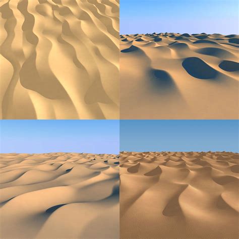 Desert Dunes 3d Model 3d Model 49 Max Obj Free3d