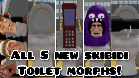 NEW How To Get ALL 5 New Skibidi Toilet Morphs In Skibi Toilet