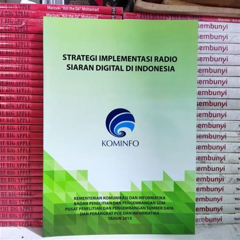 Jual Buku Murah Kominfo Strategi Implementasi Radio Siaran Digital Di