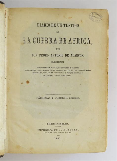 Diario de un Testigo de la Guerra de África Barnebys