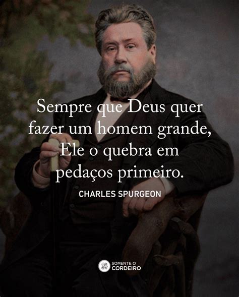 Charles Spurgeon Cita Es Crist S Palavras De Jesus Frases