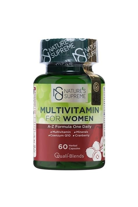 Natures Supreme Multivitamin For Women 60 Kapsül Fiyatı Yorumları