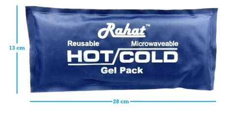 PVC Coated Fabric Rectangular Reusable Hot Cold Gel Pack For Personal