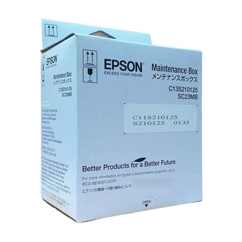 Caja De Mantenimiento Epson Surecolor F Sc Mb C S Original