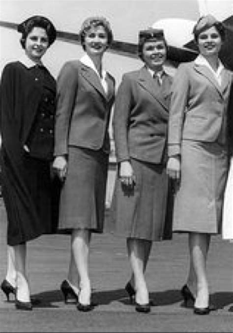 Inspiration: 1960's flight attendant Uniforms