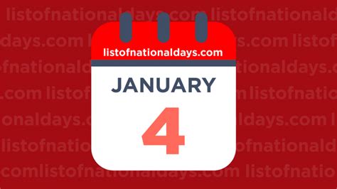 JANUARY 3RD: National Holidays,Observances & Famous Birthdays