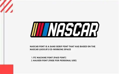 Nascar Font Free Download