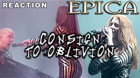 Epica Consign To Oblivion Reaction Best Live Ever Youtube