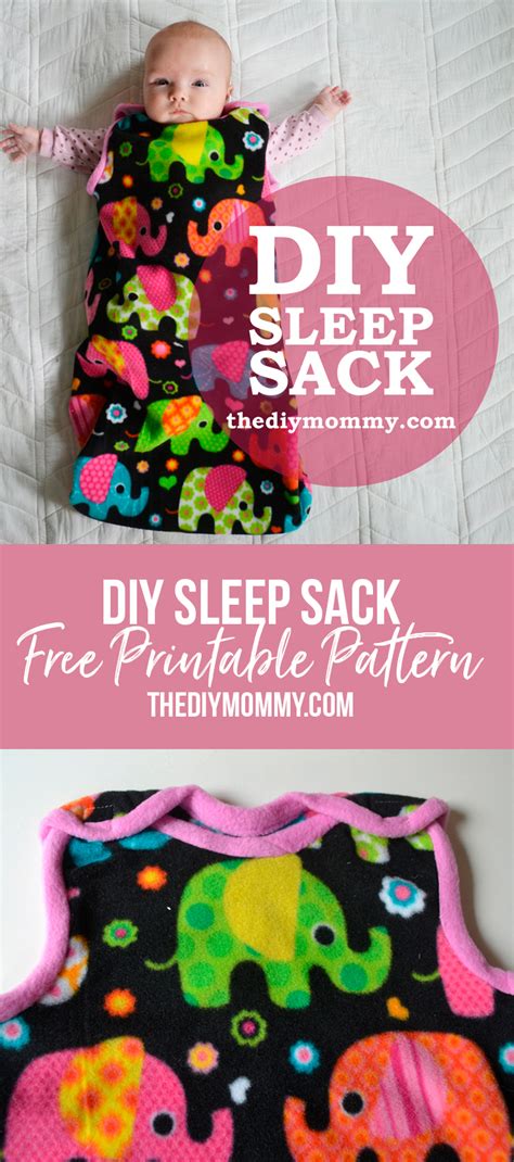 Sew An Easy Baby Sleep Sack Free Pattern And Tutorial Baby Clothes