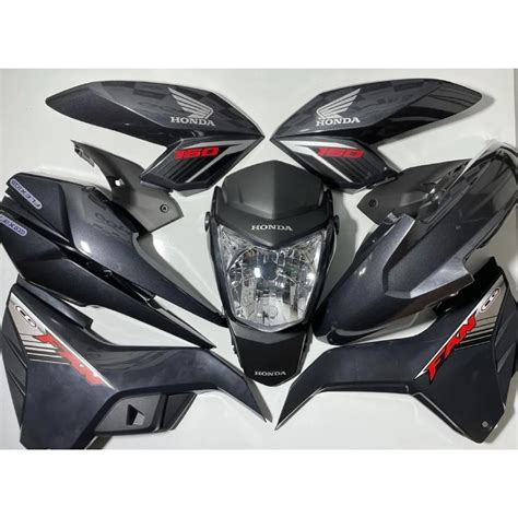 Kit Carenagem Completo Honda Cg Fan 160 2019 Cinza Shopee Brasil