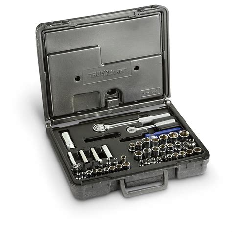 Pc And Dr Metric Sae Socket Set Hand Tools