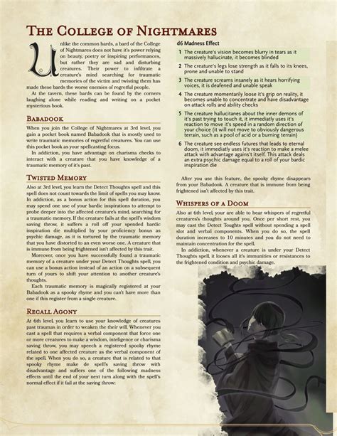 D D Homebrew Dnd 5e Homebrew Dungeons And Dragons Classes Dungeons