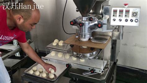 Steamed Bun Made By Hx Desktop Encrusting Machine Youtube