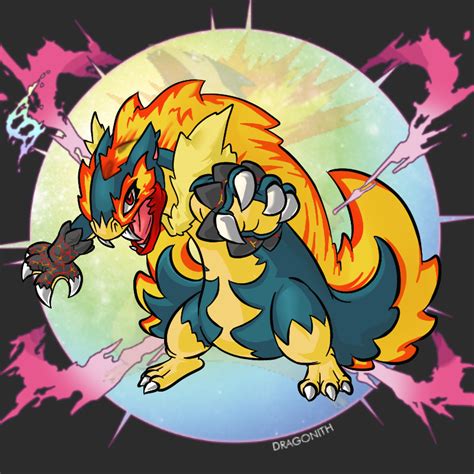 Mega Typhlosion By G Creator On Deviantart