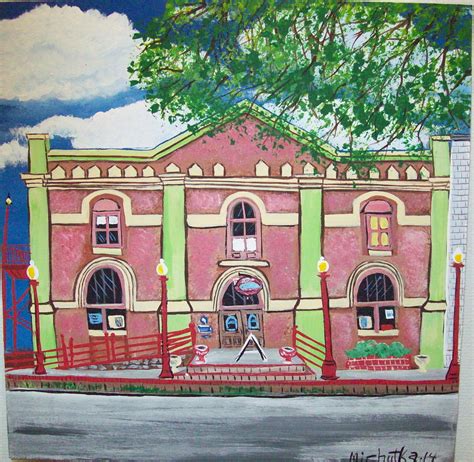 Bastrop Opera House Painting by Susan Michutka - Fine Art America