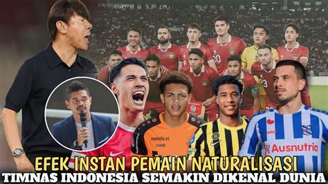 Lokal Pride Minggir Dulu Kelebihan Pemain Naturalisasi Bagi Timnas