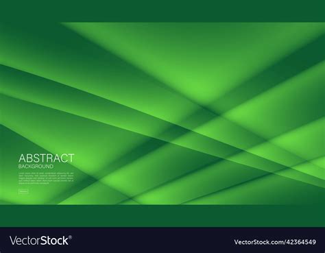 Green Polygon Abstract Background Royalty Free Vector Image