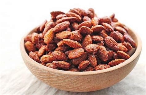 Cinnamon Roasted Almonds Recipe My Healthy Breakfast