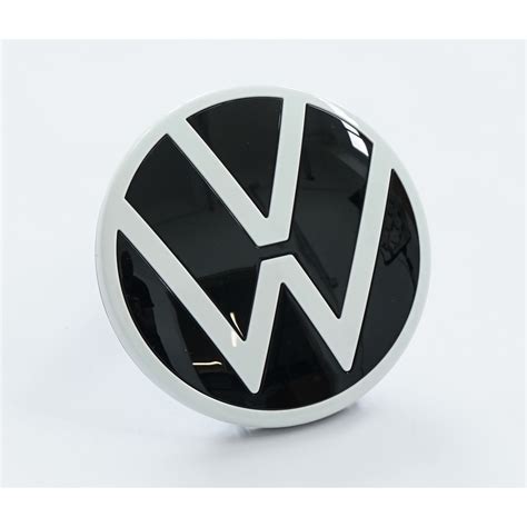 Original VW Zeichen Emblem ID 4 ID 5 Heckklappe Logo weiß schwarz