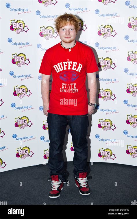 Ed Sheeran at GirlGuiding UK - Big Gig 2011 at Wembley Arena in London ...