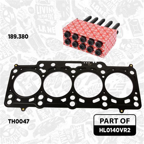 Cylinder Head Set HL0140VR2 ET ENGINETEAM 03L109022D 059109417F