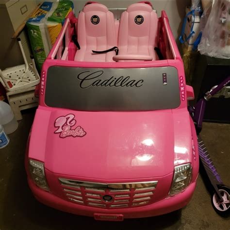 Power Wheels Barbie Pink Cadillac With 12 V Battery | ubicaciondepersonas.cdmx.gob.mx