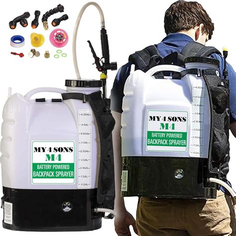 Amazon Jacto PJB 16 4 Gallon No Leak Backpack Sprayer With Heavy