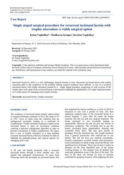 Fournier’s Gangrene Of The Scrotum After Inguinal Hernia Repair Case Report