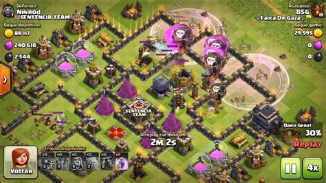 Clash Of Clans Estrat Gia Golaloon Youtube