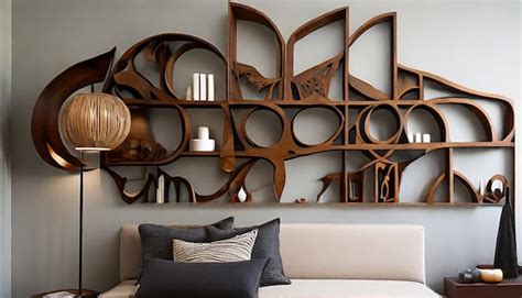 Premium Photo | Wooden wall decor ideas