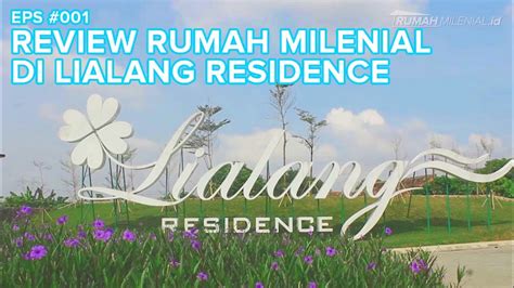 review rumah  lialang residence kota serang youtube