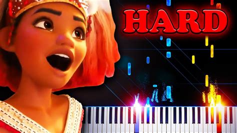 Where You Are From Moana Piano Tutorial Youtube