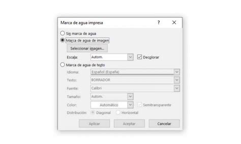C Mo Eliminar O A Adir Las Marcas De Agua En Word