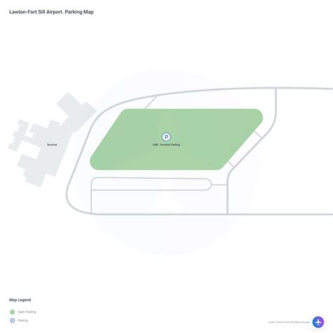 Lawton-Fort Sill Airport (LAW) Parking Rates and Map