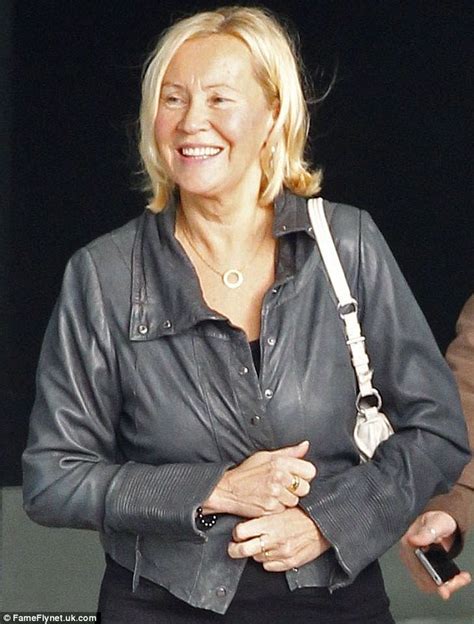 Abba Singer Agnetha Faltskog Cuts A Very Youthful Figure As She Arrives | The Best Porn Website