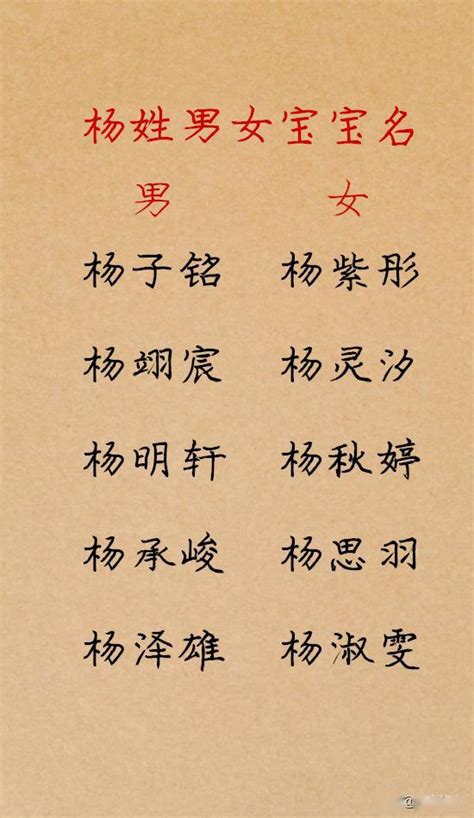 姓杨给孩子取名字姓杨的名字姓杨大山谷图库