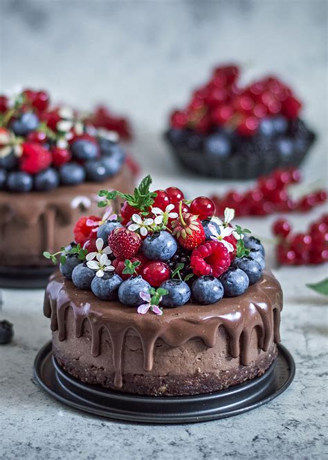 Chickpea Chocolate No Bake Cake Rainbow In My Kitchen