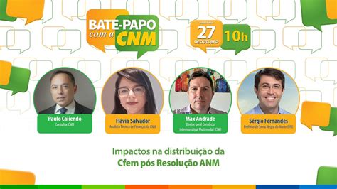 Bate Papo Impactos na distribuição da Cfem pós Resolução ANM YouTube