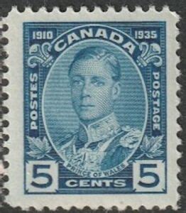 Stamp King Edward Viii When Prince Of Wales Canada Silver